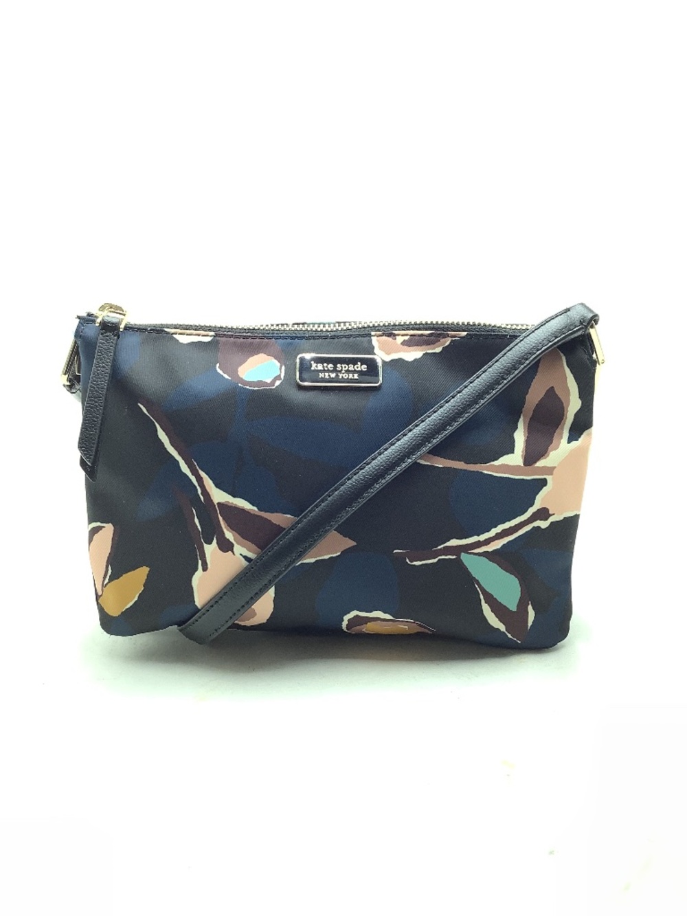 Kate Spade Floral Print Nylon Crossbody Bag
